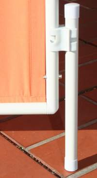 Tige de soutien paravent. B�quille de paravent. Equipement paravent inclus avec les paravents 1 et 3 panneaux