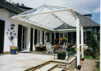 Voile de protection solaire - 330 x 140 cm - ivoire -