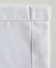 Largeur du tissu sur rouleau de 146 cm, blanc