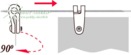 Instructions de montage - Crochets de guidage blancs (sachet de 20 crochets) pour quiper les voiles solaires
