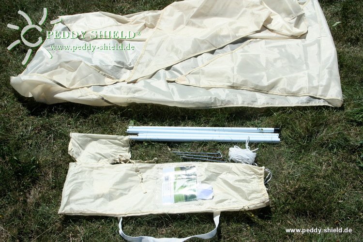 Instructions de montage - Voile d'ombrage nomade triangulaire (Nr1) pour jardin, camping, plage...