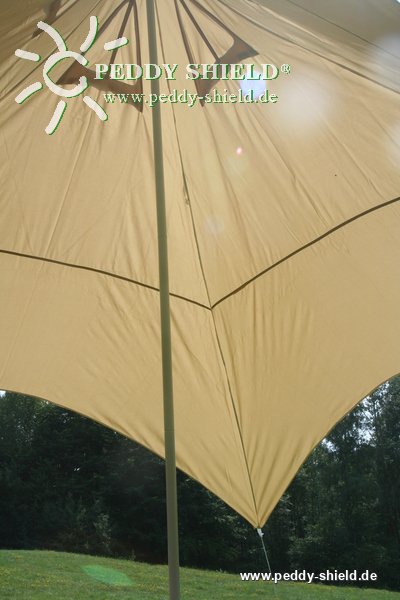 Instructions de montage - Voile d'ombrage Nomade Pyramide pour le jardin, ombrage sur la plage ou le camping (4)