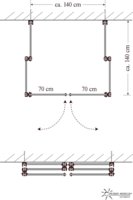 Paravent comme cabine d essayage