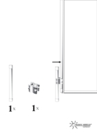 Montage de la b�quille de paravent