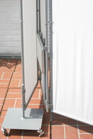 Table de paravent repli�e