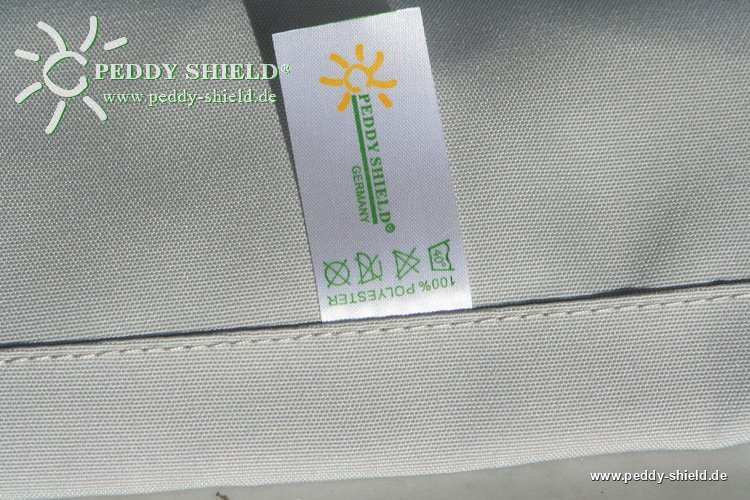 Brise vue pour balcons 75 x 300 cm couleur gris clair. Brise vent pour balcon ou terrasse