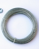 Contenu de la boite - C�ble en acier inoxydable de 6 m - accessoire pour espalier modulable