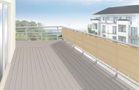 Brise-vue Sur Mesure pour Balcon et Terrasse
